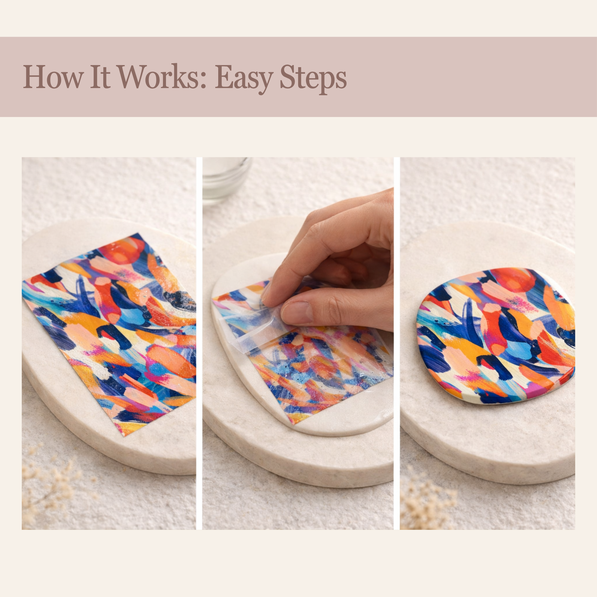 Abstract Water Soluble Transfer Paper | Polymer Clay Earring Print | Modern Design | IrisCrafts7