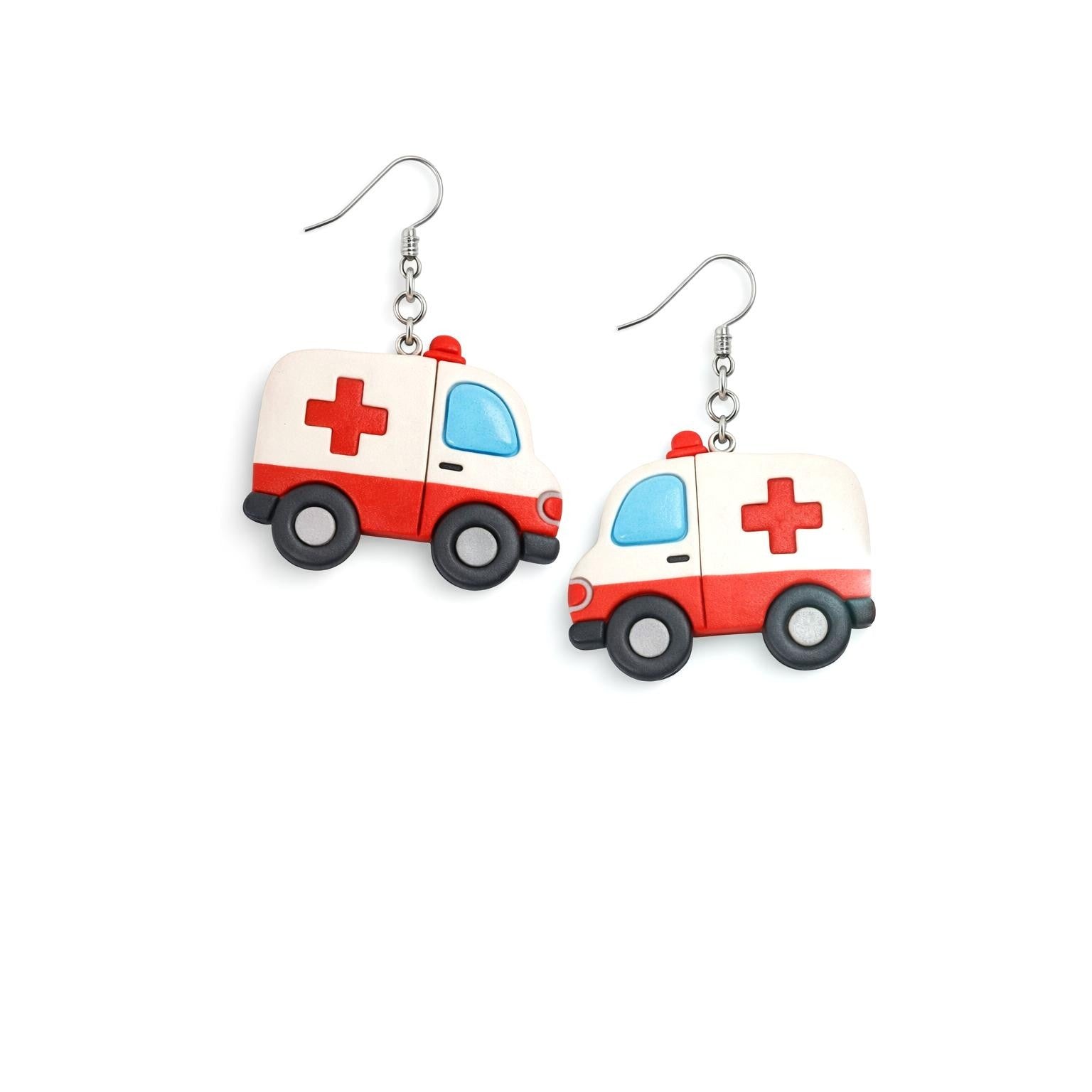 Ambulance Polymer Clay Cutter for Earrings | Jewellery Making Tool