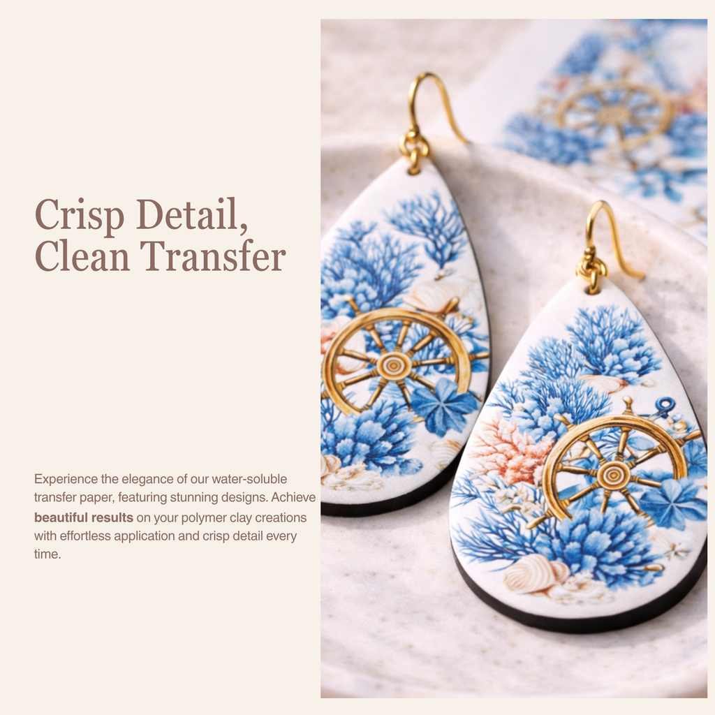 Anchor 1 Transfer Paper for Polymer Clay