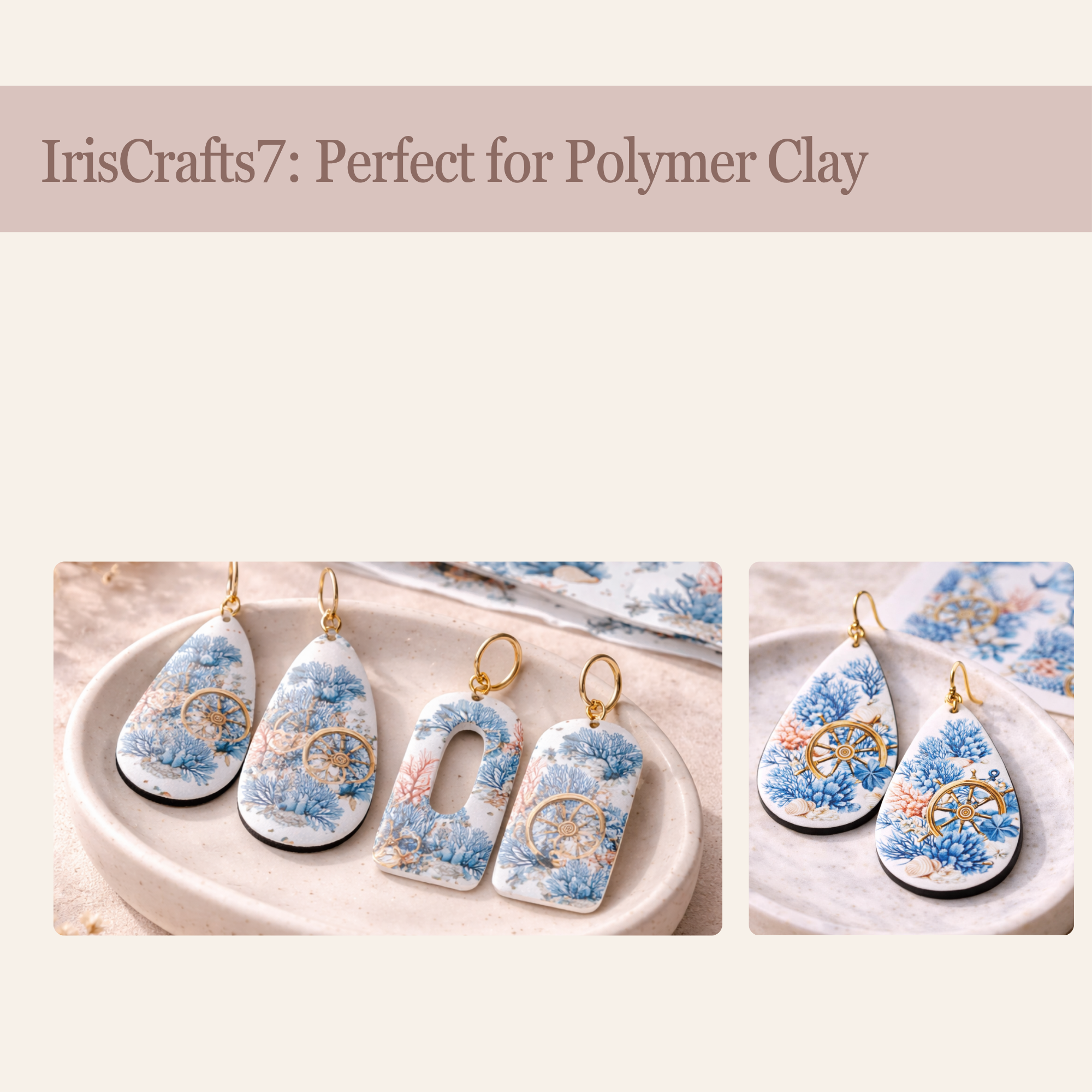 Anchor 1 Transfer Paper for Polymer Clay