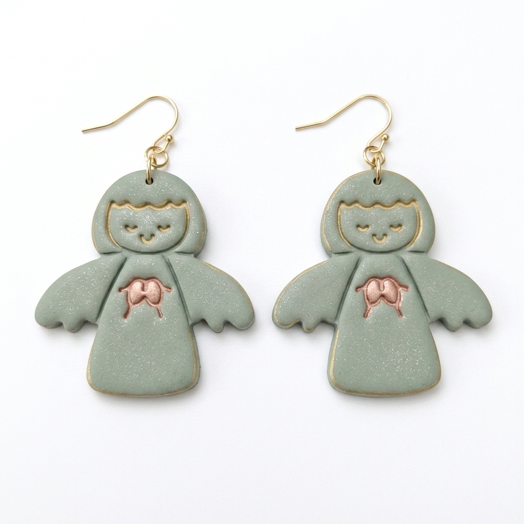 Angel No.5 Polymer Clay Cutter | Cherub Earring Tool