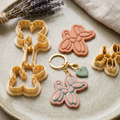 Balloon Dog Keychain Polymer Clay Cutter | Cute Craft Tool