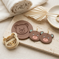 Bear 3 Polymer Clay Cutter | Cute Animal Earring Tool