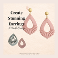 Blooming Tear Polymer Clay Cutter