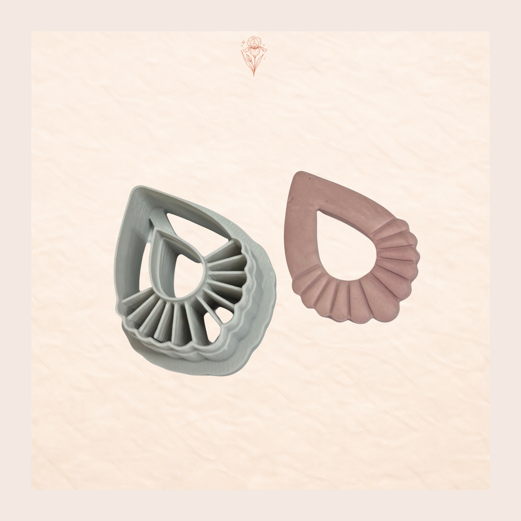 Blooming Tear Polymer Clay Cutter