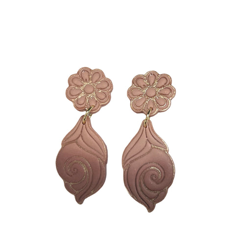 Botanical Layered Set 2 Polymer Clay Cutters for Earrings