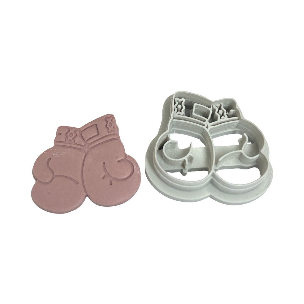 Boxing Gloves Polymer Clay Cutter for Earrings