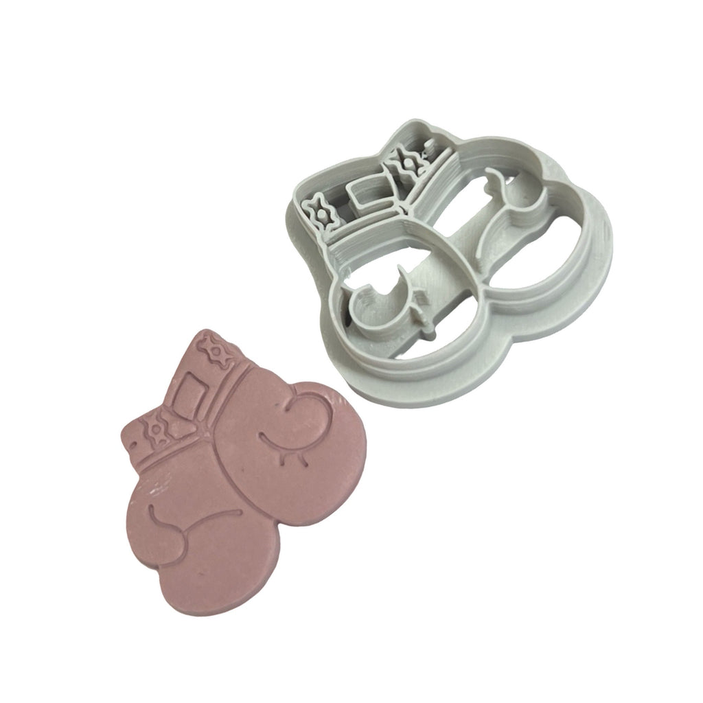 Boxing Gloves Polymer Clay Cutter for Earrings