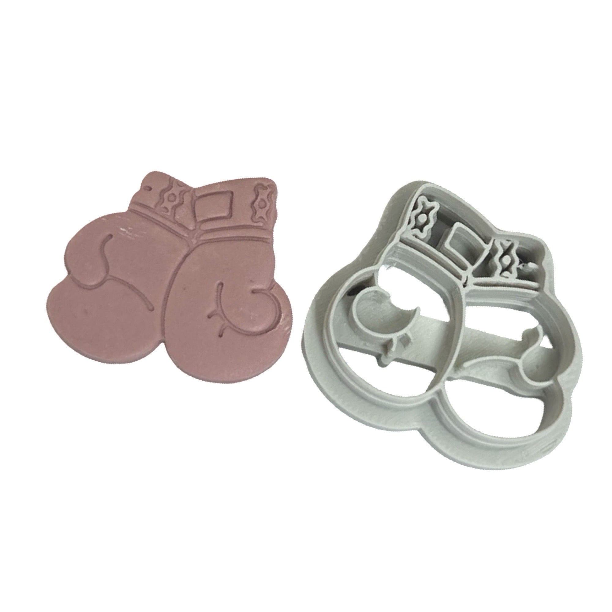 Boxing Gloves Polymer Clay Cutter for Earrings