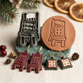 Cabin Chair Polymer Clay Cutter | Cottagecore Earring Tool