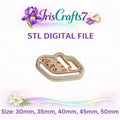Canned Sardines 2 Polymer Clay Cutter STL File Sardine Tin 3D Print Cutter