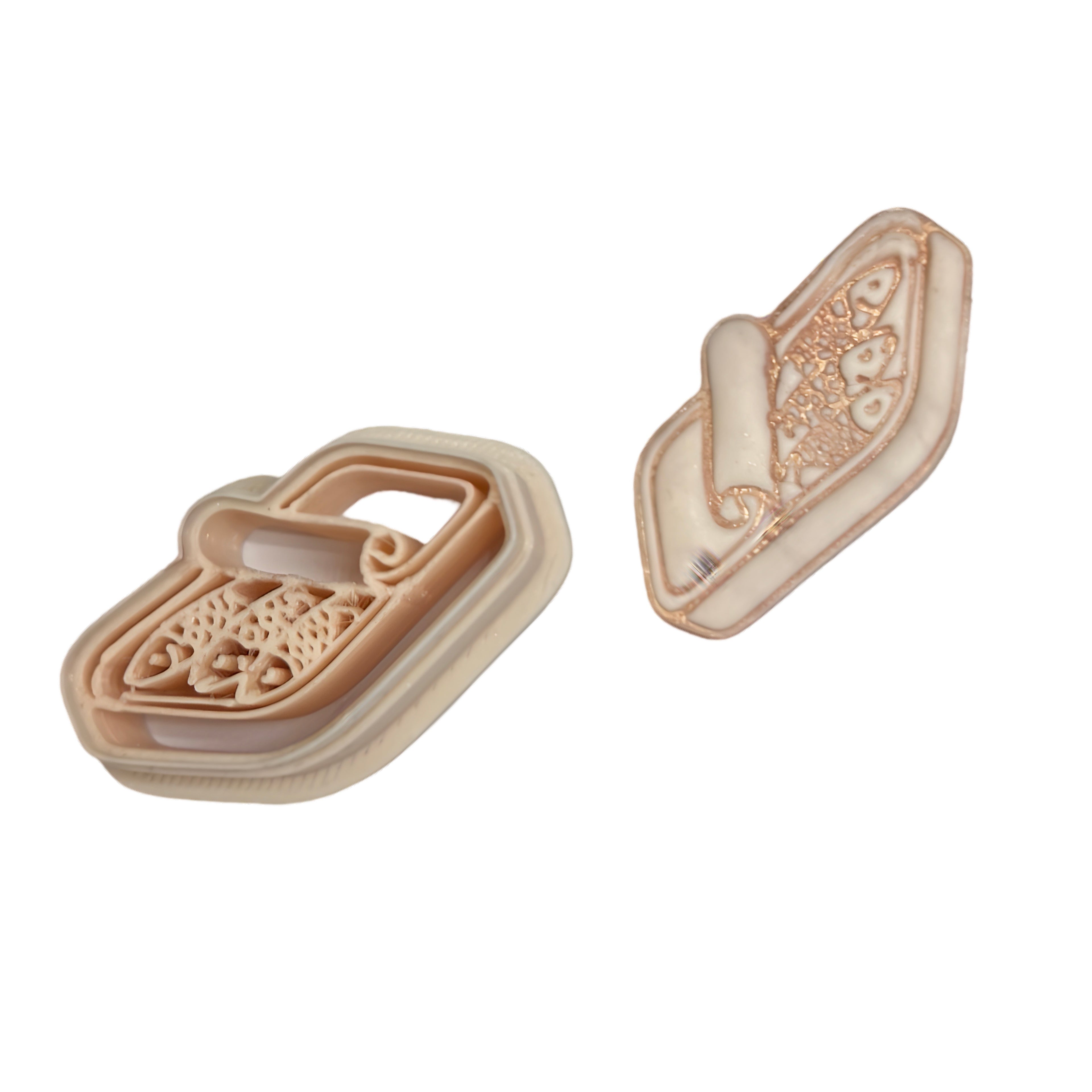 Canned Sardines 2 Polymer Clay Cutter – Sardine Tin Cutter for Clay Earrings