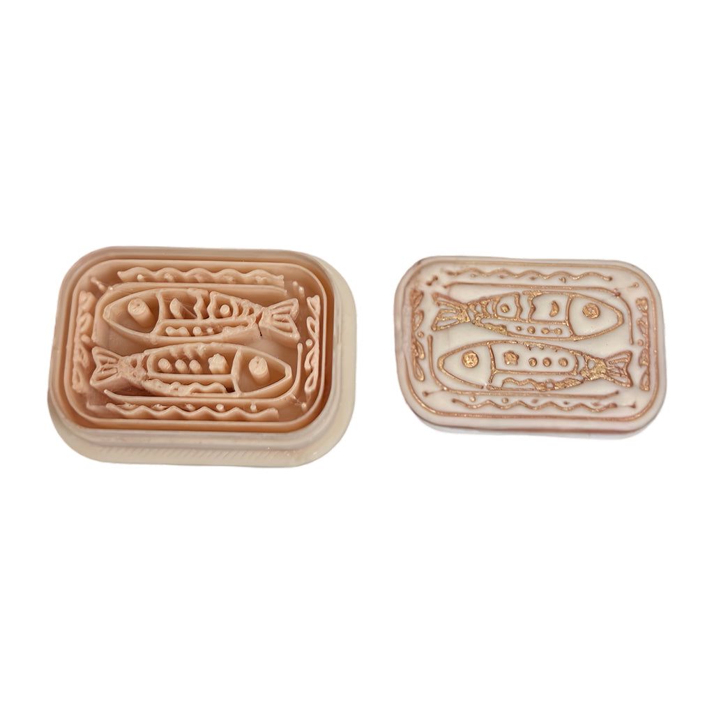 Canned Sardines Polymer Clay Cutter – Sardine Tin Clay Cutter for Earrings