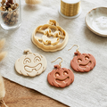Cartoon Pumpkin Polymer Clay Cutter | Halloween Earring Tool