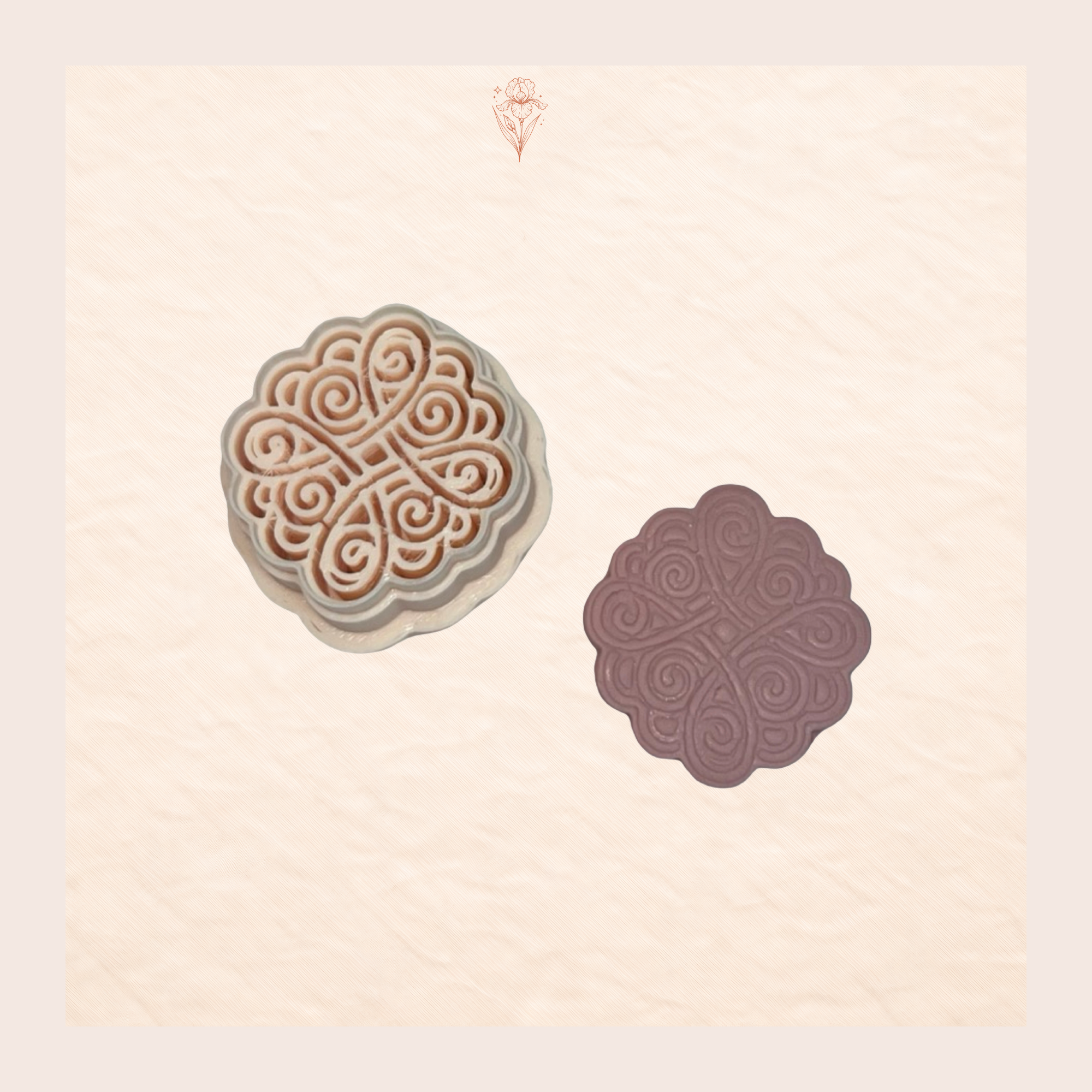 Celtic Knot 6 Polymer Clay Cutter | Intricate Knot Design Cutter | Clay Earrings Tool | Jewellery Making Supplies