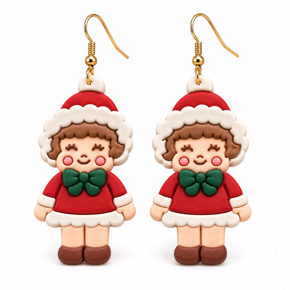 Christmas Baby Girl 1 Polymer Clay Cutter | Festive Earring Tool