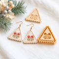 Christmas Bells Stamp Polymer Clay Cutter | Festive Earring Tool