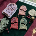 Christmas Gramophone Polymer Clay Cutter | Vintage Festive Earring Tool