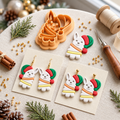 Christmas Llama Polymer Clay Cutter | Festive Earring Tool