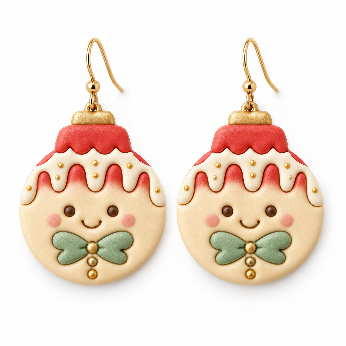 Christmas Toy Gingerbread Polymer Clay Cutter | Festive Earring Tool