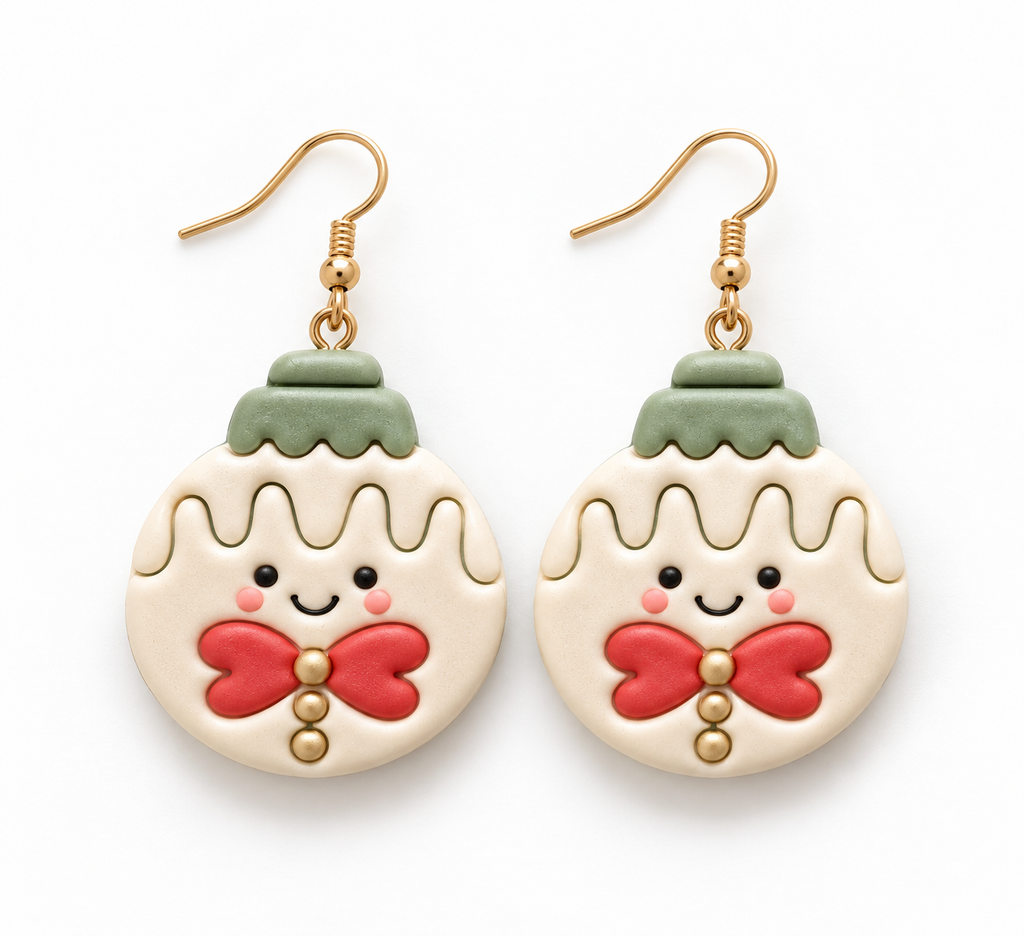 Christmas Toy Gingerbread Polymer Clay Cutter | Festive Earring Tool