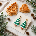 Christmas Tree with Snow Polymer Clay Cutter Set | Festive Earring Tool