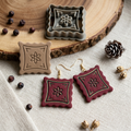 Cottage Pillow 1 Polymer Clay Cutter | Cottagecore Earring Tool