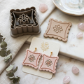 Cottage Pillow 2 Polymer Clay Cutter | Cottagecore Earring Tool