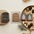 Cottage Window Polymer Clay Cutter | Cottagecore Earring Tool