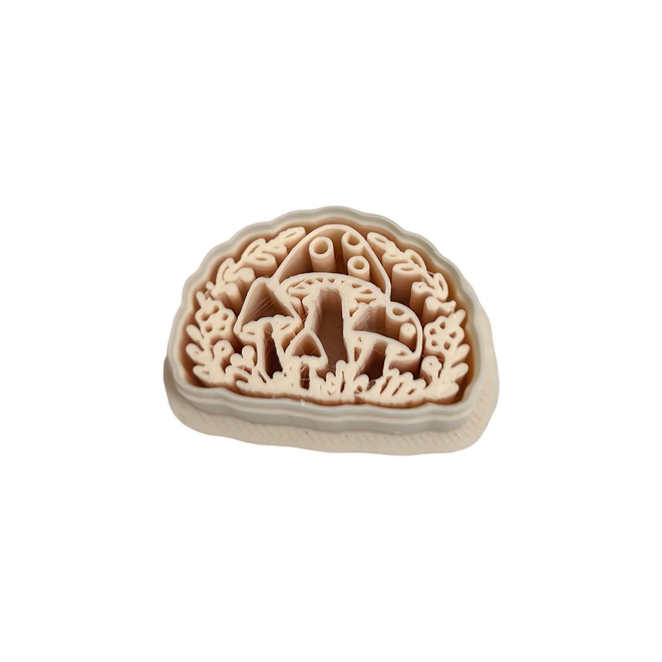 Cottagecore Mushroom Meadow Polymer Clay Cutter