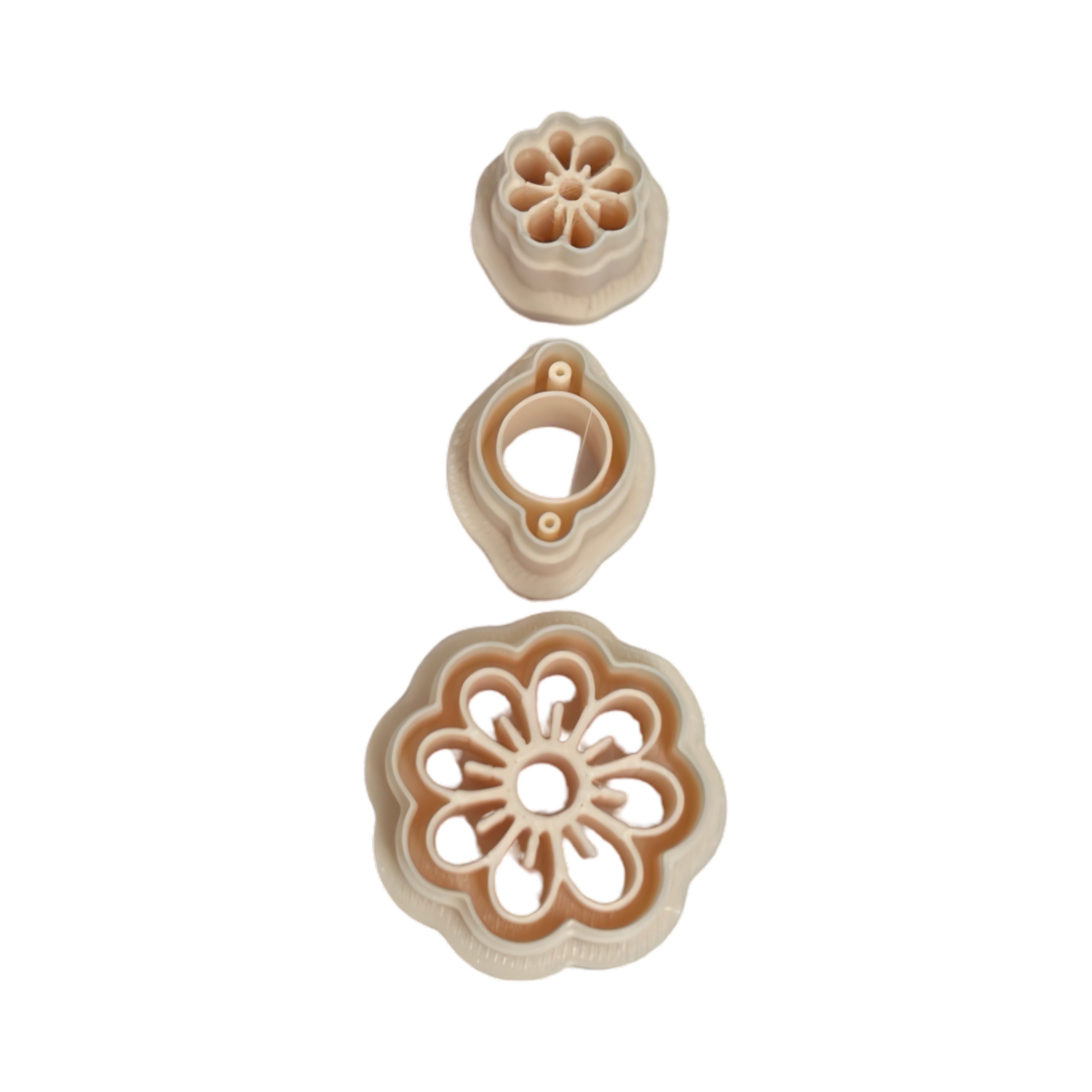 Daisy Polymer Clay Cutter Set – Floral Clay Cutter for Earrings