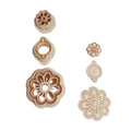 Daisy Polymer Clay Cutter Set – Floral Clay Cutter for Earrings