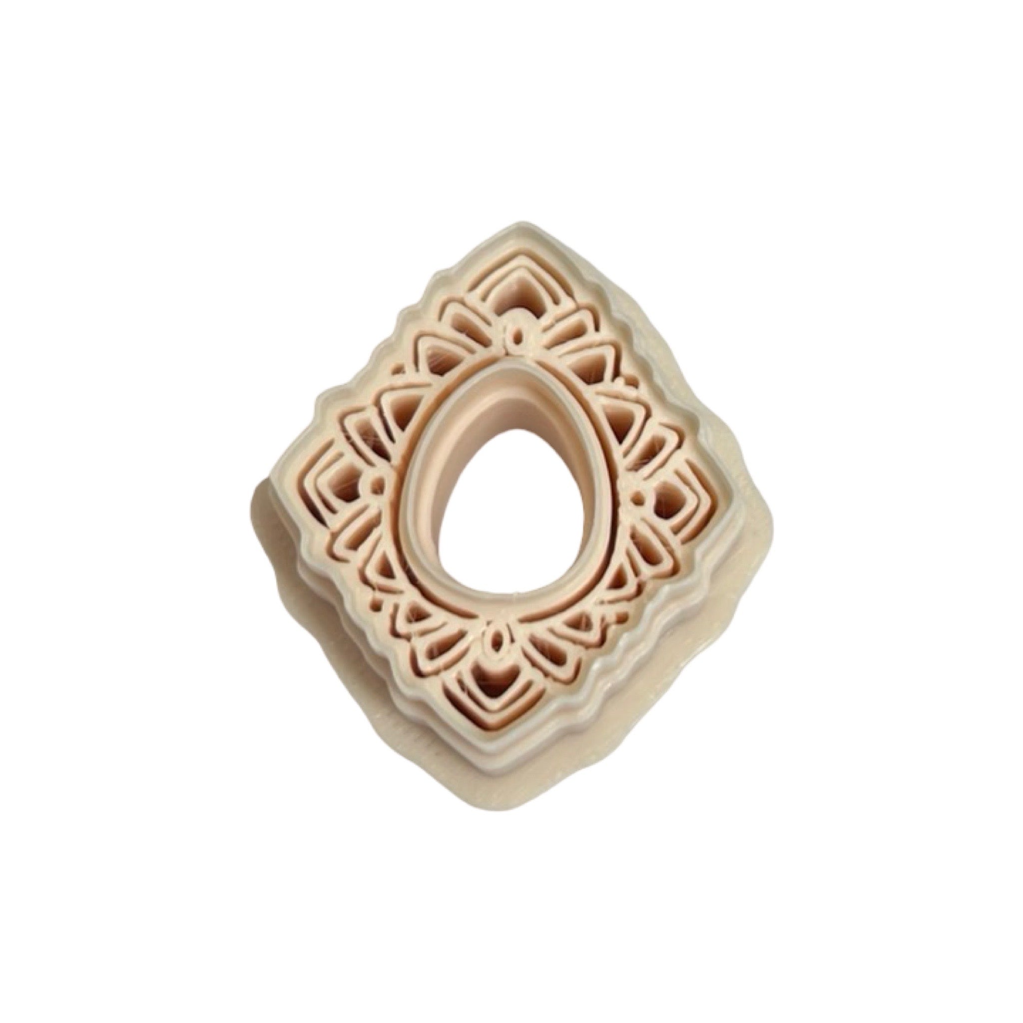 Deco Petal Jewel Drop Polymer Clay Cutter