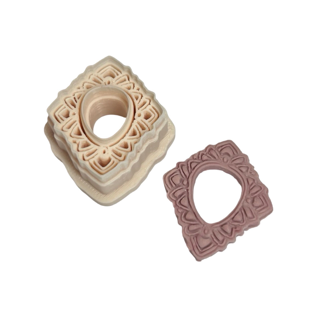 Deco Petal Jewel Drop Polymer Clay Cutter