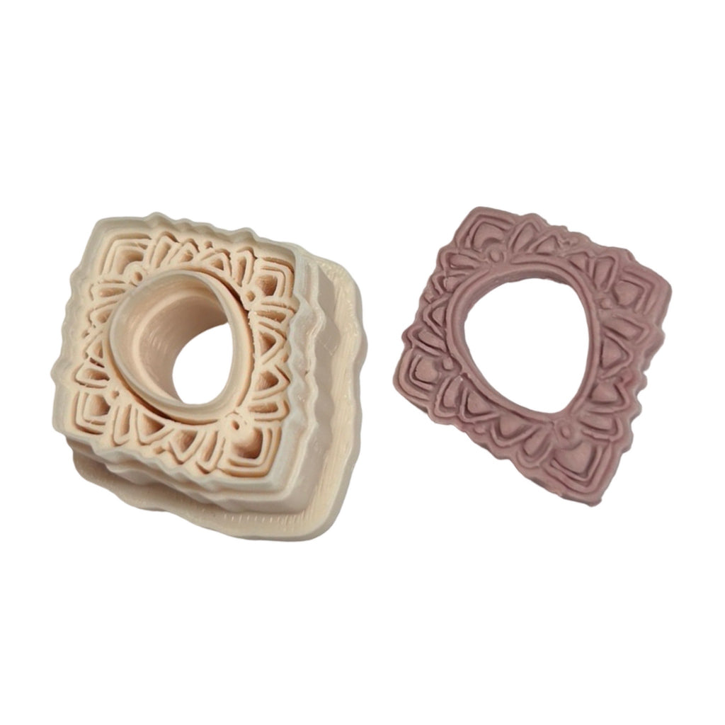 Deco Petal Jewel Drop Polymer Clay Cutter
