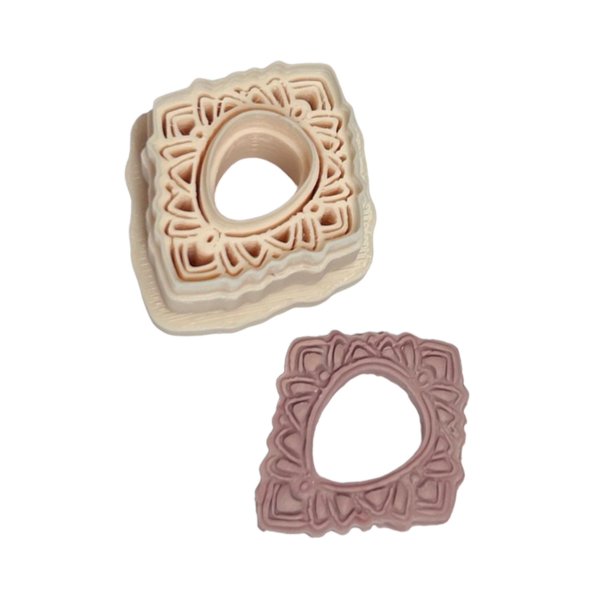 Deco Petal Jewel Drop Polymer Clay Cutter