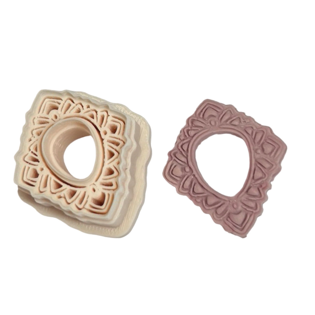 Deco Petal Jewel Drop Polymer Clay Cutter