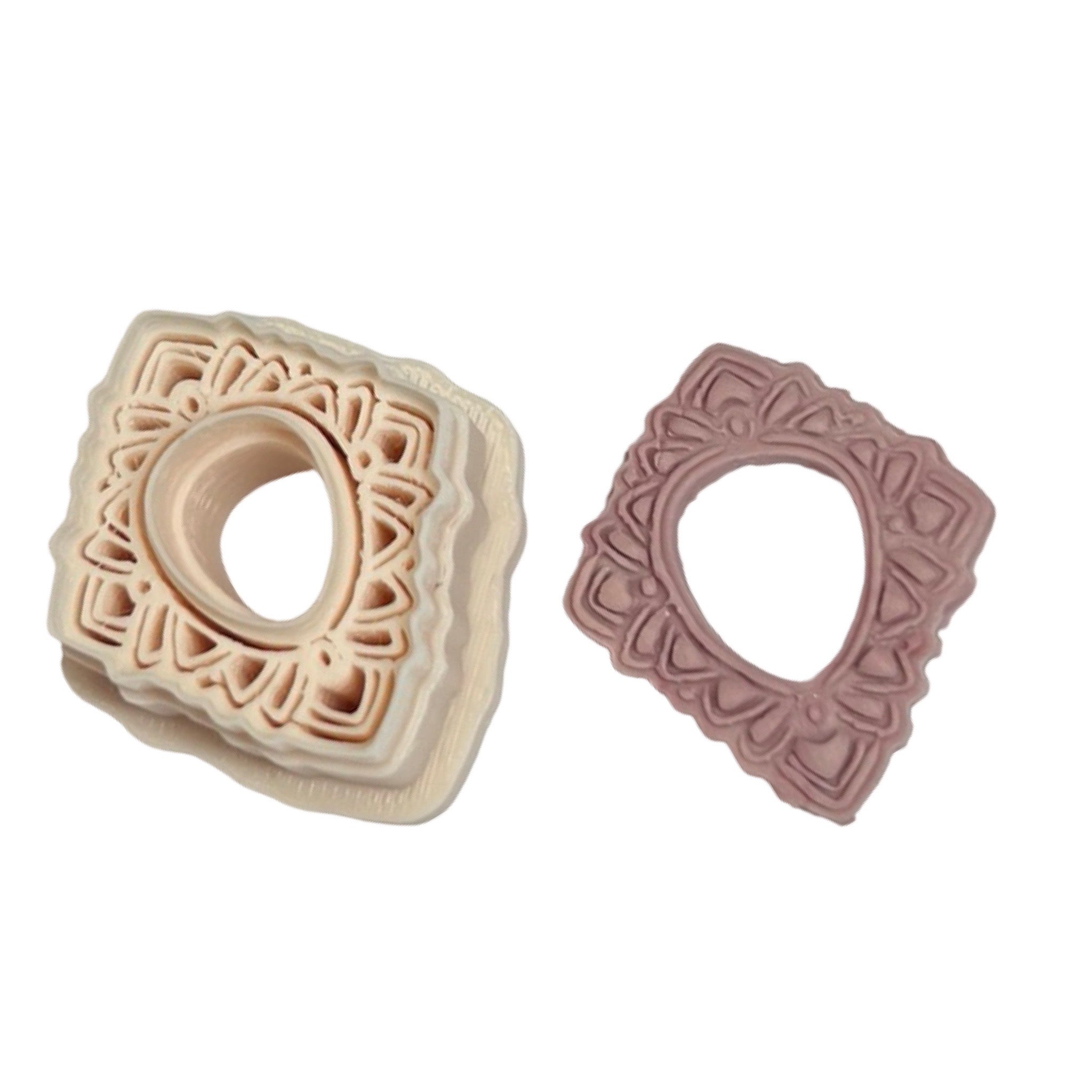 Deco Petal Jewel Drop Polymer Clay Cutter