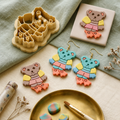 Diver Bear Polymer Clay Cutter | 25–45mm Novelty Earring Cutter | IrisCrafts7