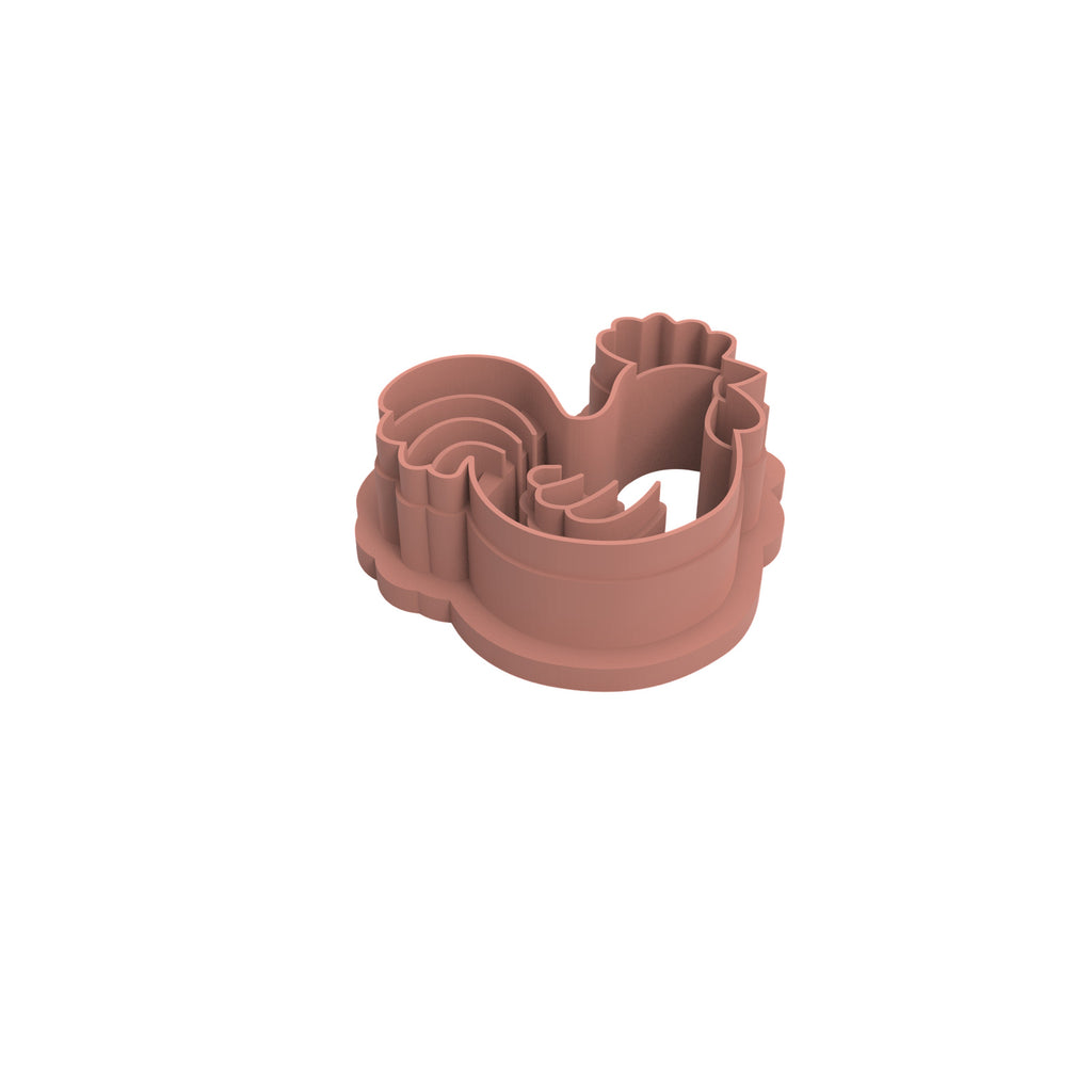 Easter Rooster Polymer Clay Cutter for Spring Earrings Making