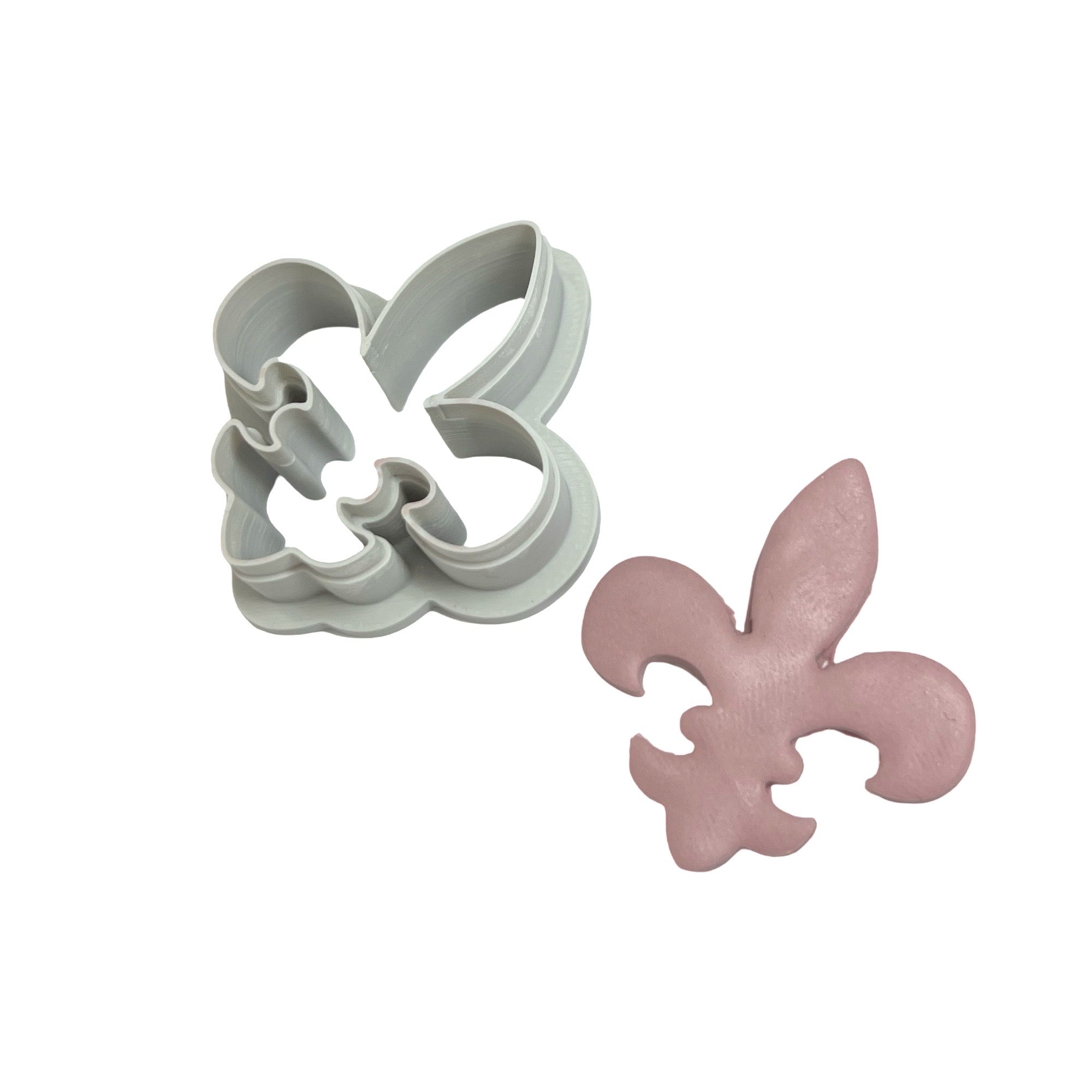 Fleur De Lis Polymer Clay Cutter for Statement Earrings