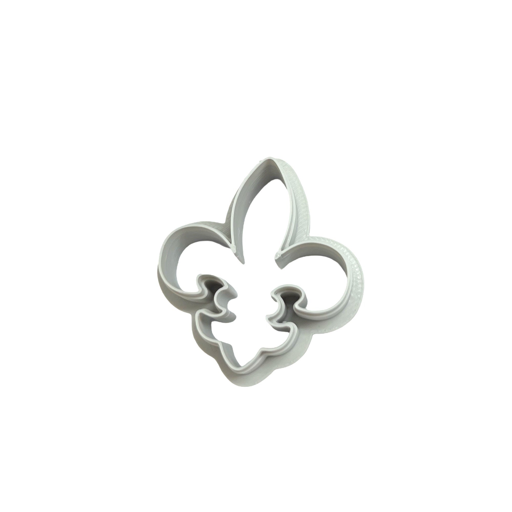 Fleur De Lis Polymer Clay Cutter for Statement Earrings