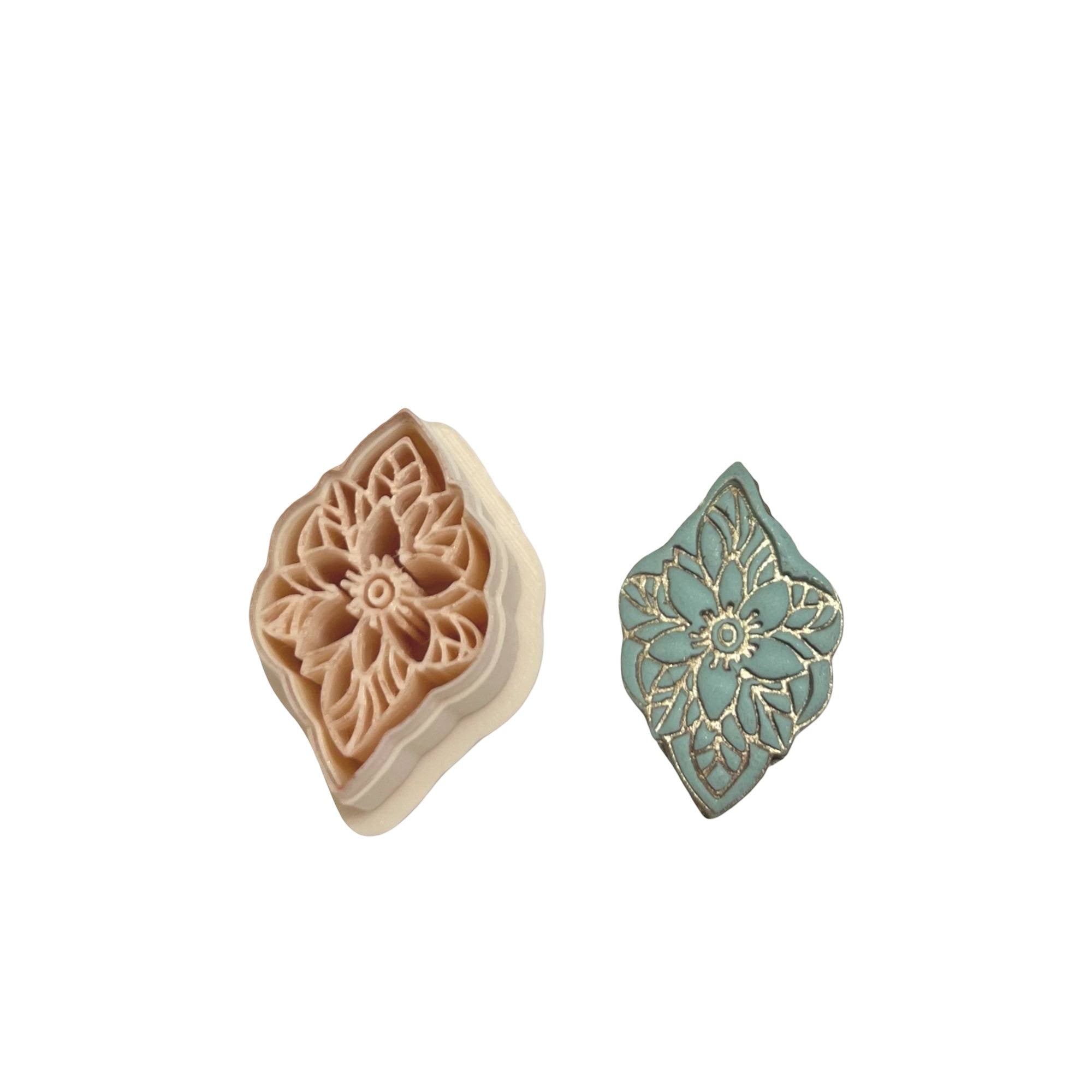 Floral Earring Polymer Clay Cutter for Handmade Jewelry Making