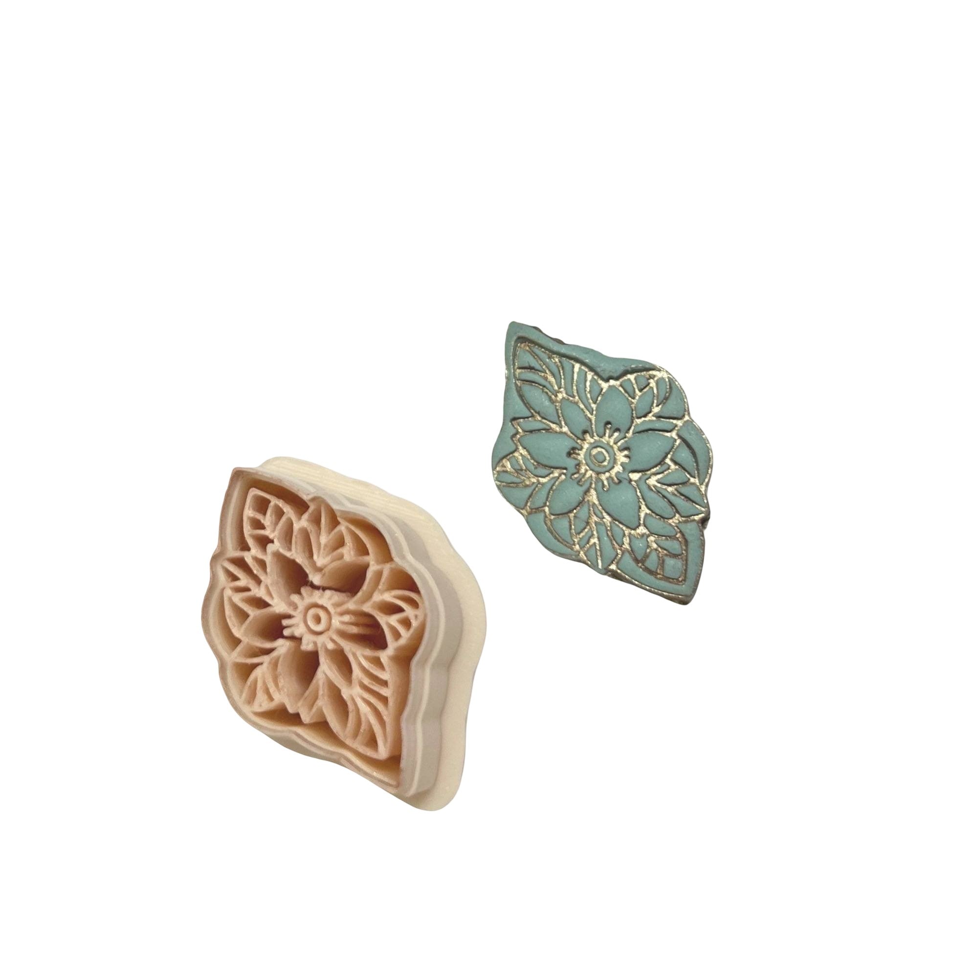 Floral Earring Polymer Clay Cutter for Handmade Jewelry Making