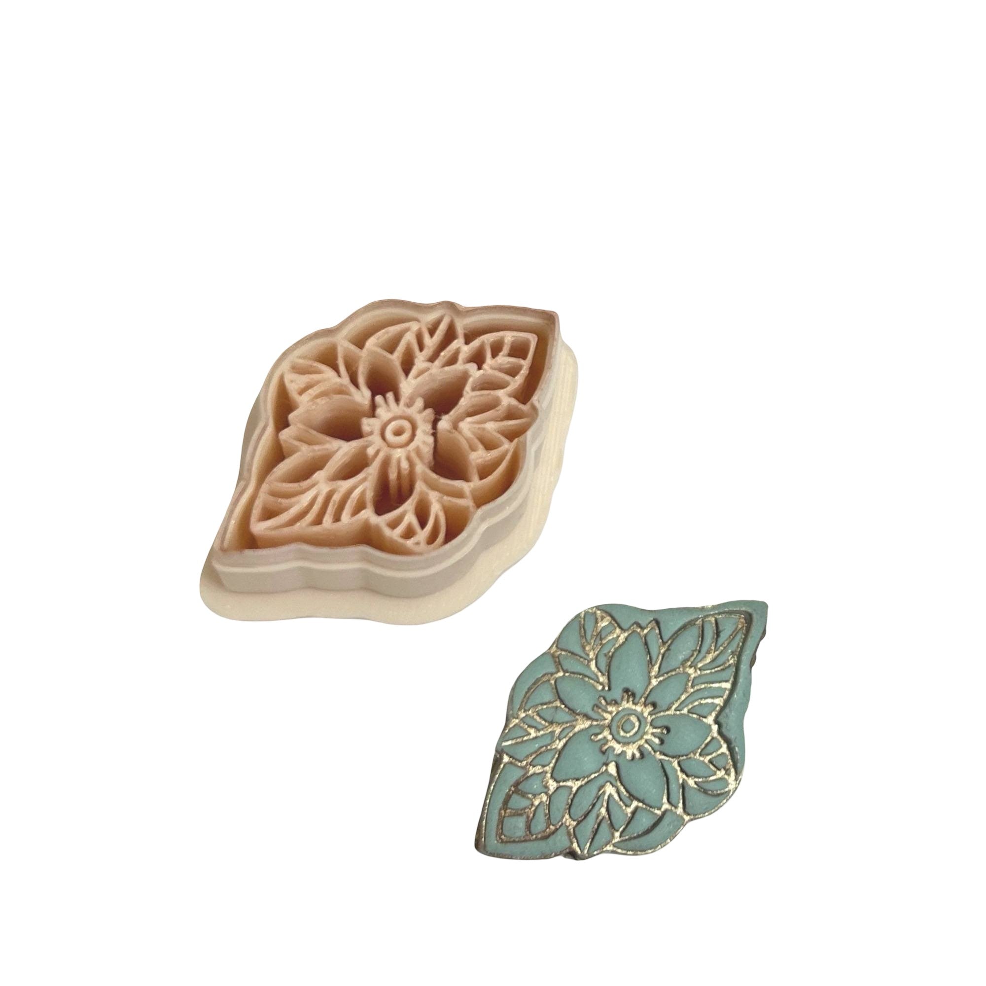 Floral Earring Polymer Clay Cutter for Handmade Jewelry Making