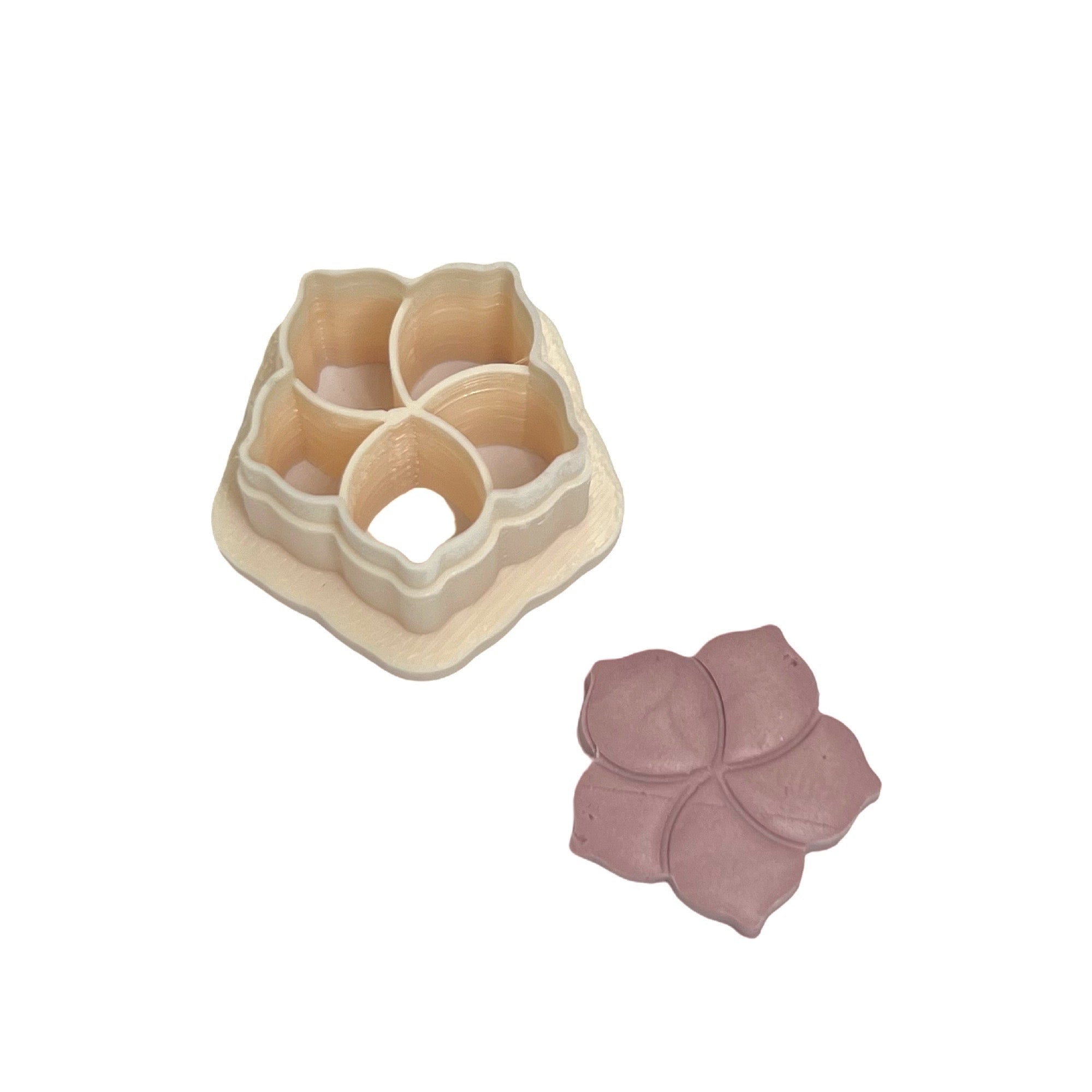 Flower 10 Polymer Clay Cutter for Earrings