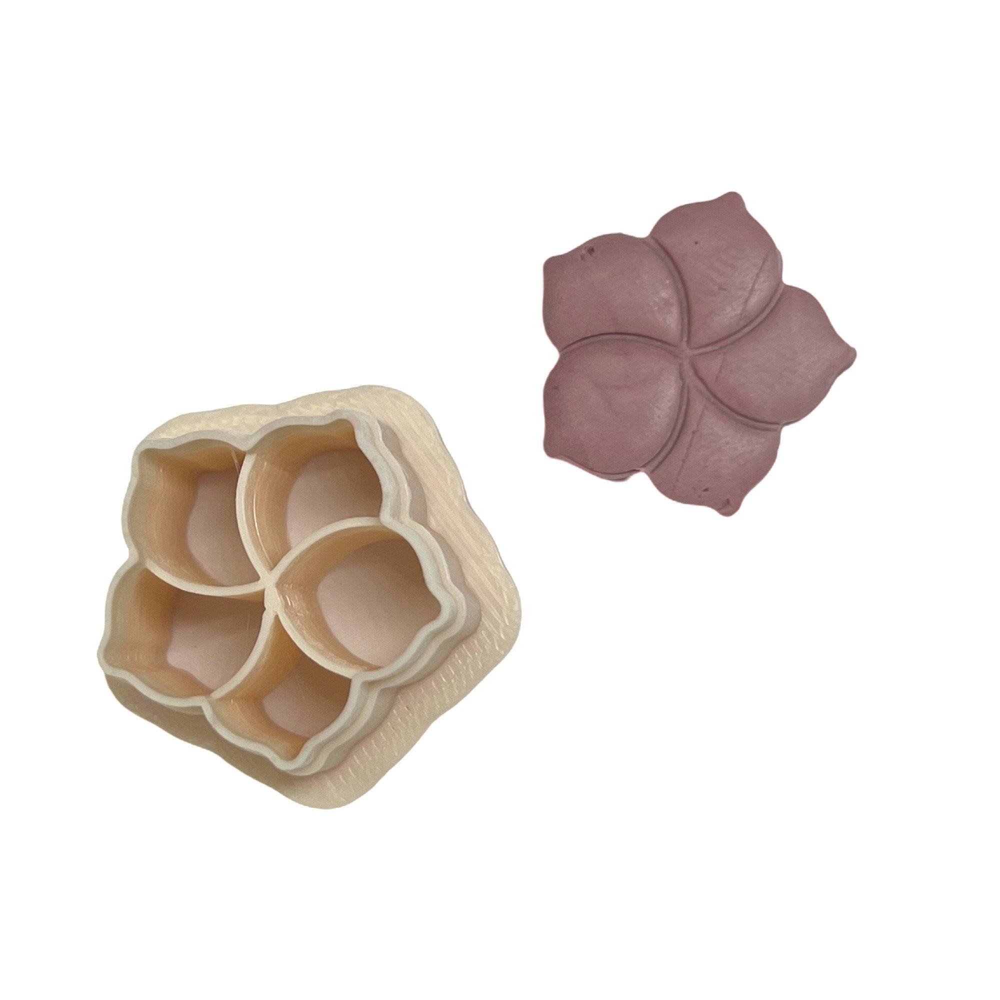 Flower 10 Polymer Clay Cutter for Earrings