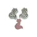 Folk Art Fox 2 Polymer Clay Cutter for Statement Earrings