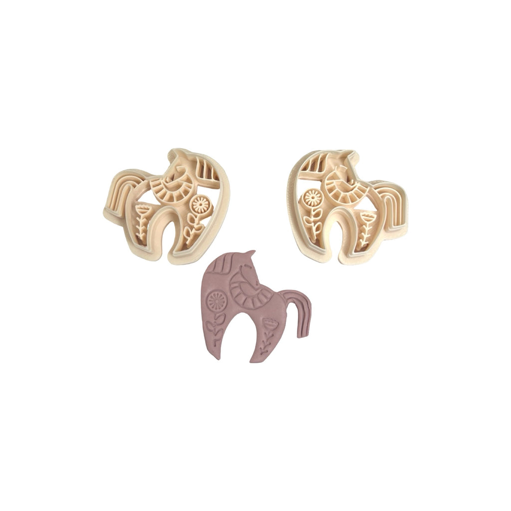 Folk Art Horse Polymer Clay Cutter for Statement Earrings