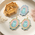 Gothic Frame Ghost Polymer Clay Cutter | 25–45mm | Ghost Frame Shape Clay Cutter | Earring Jewellery Making Tool